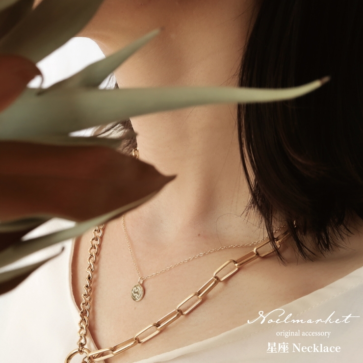星座ネックレス ネックレス 金属アレルギー対応 レディース シルバー コイン | Noelmarket | 詳細画像6 