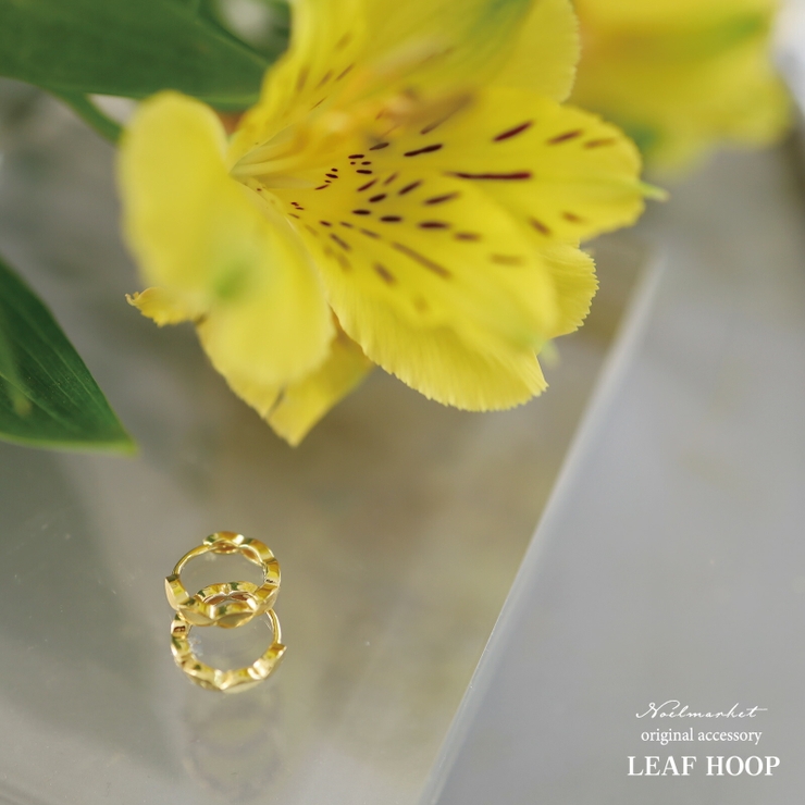 ピアス 金属アレルギー対応 つけっぱなし フープ シンプル 18k シルバー | Noelmarket | 詳細画像3 