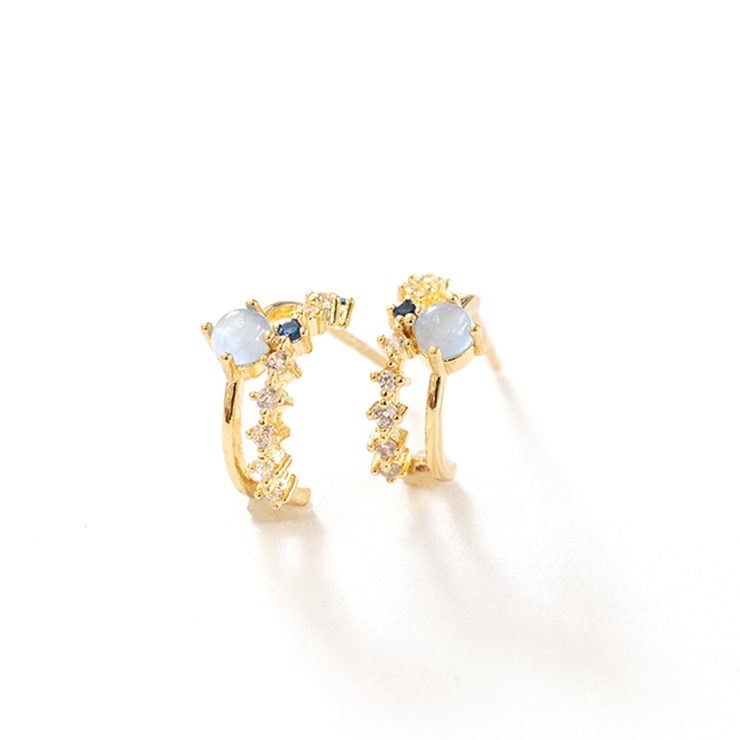 ゴールド | ピアス 金属アレルギー対応 つけっぱなし 小ぶり シンプル 18k シルバー | Noelmarket