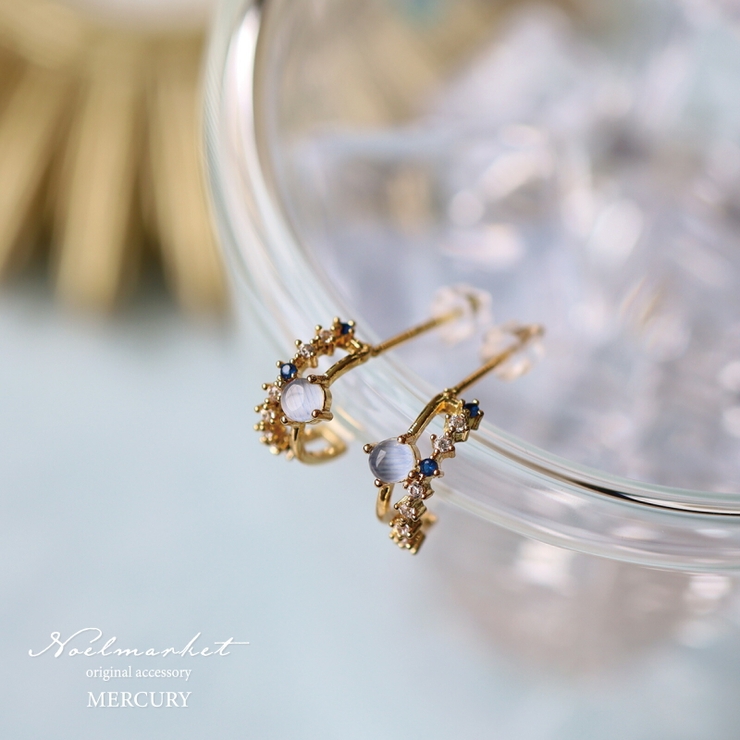 ピアス 金属アレルギー対応 つけっぱなし 小ぶり シンプル 18k シルバー | Noelmarket | 詳細画像9 
