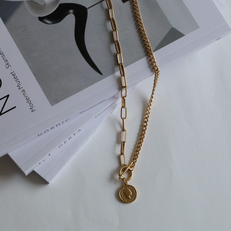 ネックレス コインネックレス 金属アレルギー対応 つけっぱなし ステンレス | Noelmarket | 詳細画像13 