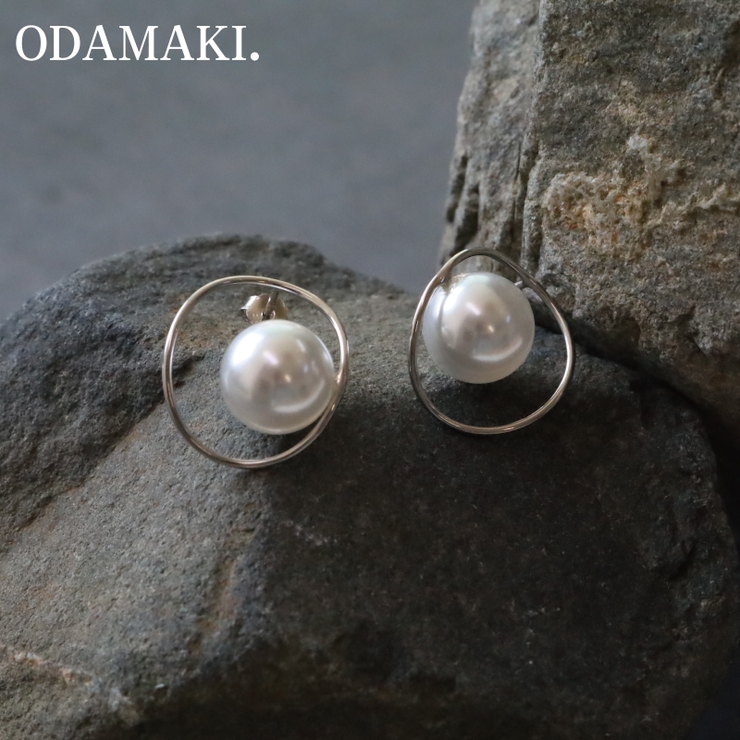 ピアス 金属アレルギー対応 つけっぱなし 18k シルバー パール | Noelmarket | 詳細画像13 