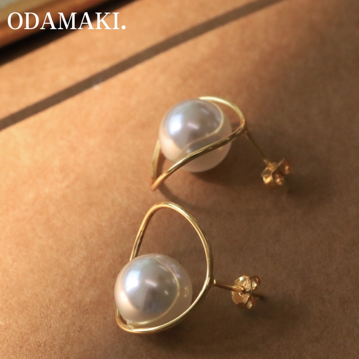 ピアス 金属アレルギー対応 つけっぱなし 18k シルバー パール | Noelmarket | 詳細画像17 