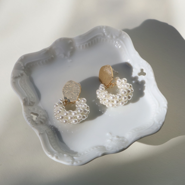 ピアス アレルギー対応 パール | Noelmarket | 詳細画像8 