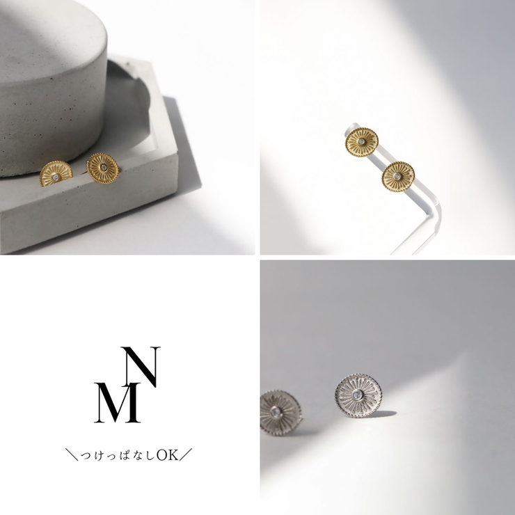 ピアス アレルギー対応 フープピアス つけっぱなし | Noelmarket | 詳細画像2 