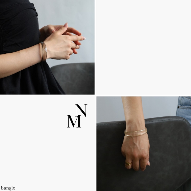 バングル アレルギー対応 つけっぱなし クリア | Noelmarket | 詳細画像9 