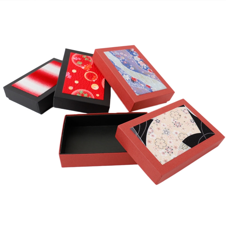 ギフトボックス ４点セット 和柄 貼り箱 化粧箱 プレゼント 和 柄布 品番 Nncw Ainokajitsu アイノカジツ のレディースファッション通販 Shoplist ショップリスト