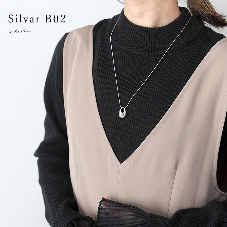 ドロップモチーフネックレス | FUNNY COMPANY＋  | 詳細画像9 