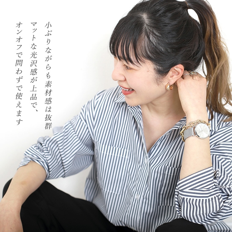 セミサークルモチーフイヤリング | FUNNY COMPANY＋  | 詳細画像6 