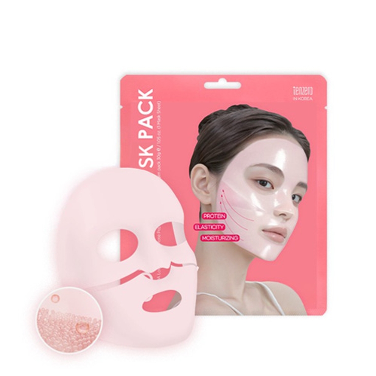 テンゼロ みなぎるペプチドコラーゲンマスクパック30g×3 韓国コスメ 韓国 | OFF BEAUTY | 詳細画像1 