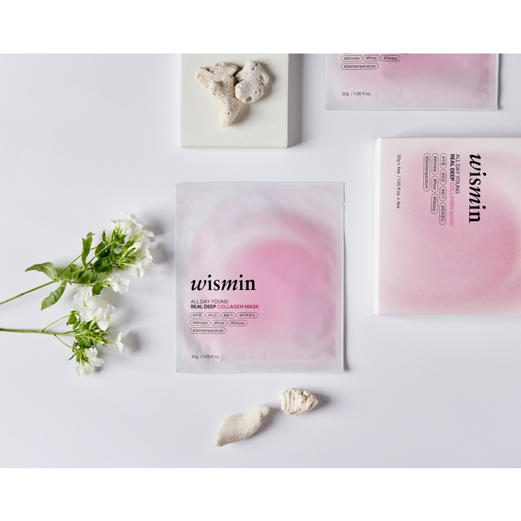 ウィスミン オールデイヨングリアルディープコラーゲンマスク（4枚入り） 韓国コス… | OFF BEAUTY | 詳細画像3 