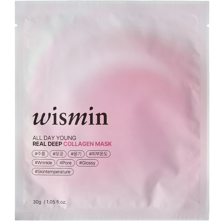 ウィスミン オールデイヨングリアルディープコラーゲンマスク（4枚入り） 韓国コス… | OFF BEAUTY | 詳細画像1 