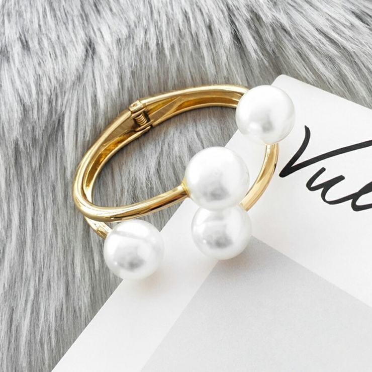 ビッグパールバングル ブレスレット パール | SLENDER | 詳細画像4 