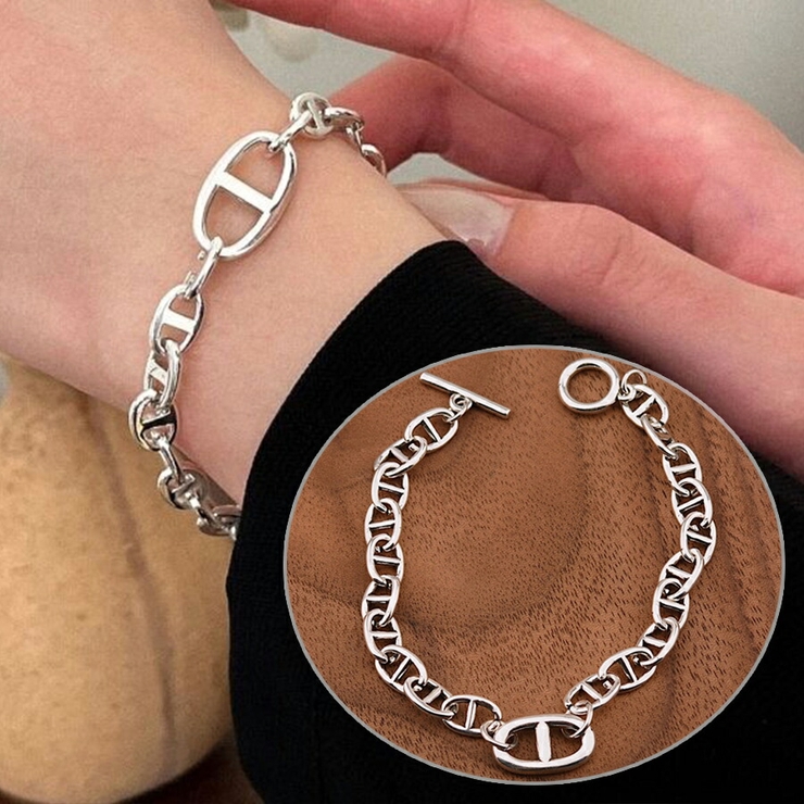 SINSS アンカーチェーンブレスレット&クロスバングル ブレスレットセット売り SINSS ブレスレット Cross bangle / クロスバングル メンズ