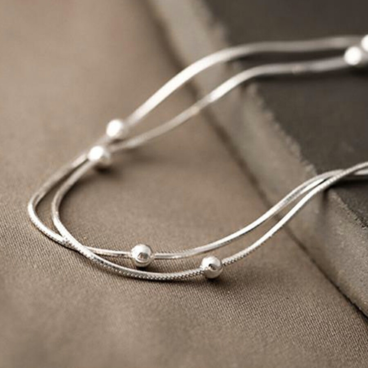 co♡シーズマーラ ボールチェーン ブレスレット シルバー sea'ds mara】combination ball chain bracelet /【シーズマーラ