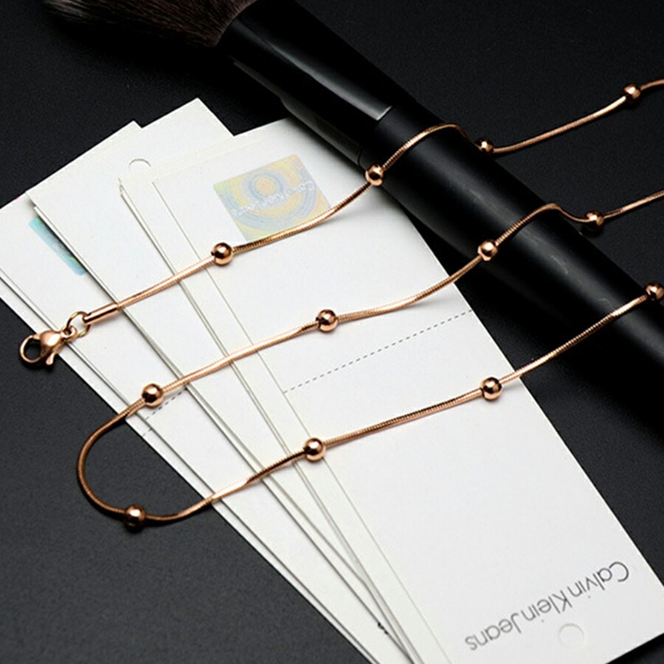 ボールチェーンネックレス レディース おしゃれ | SLENDER | 詳細画像6 