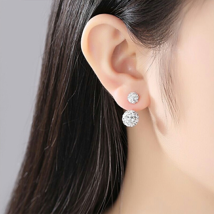 ミラーボールバックキャッチピアス レディース おしゃれ[品番