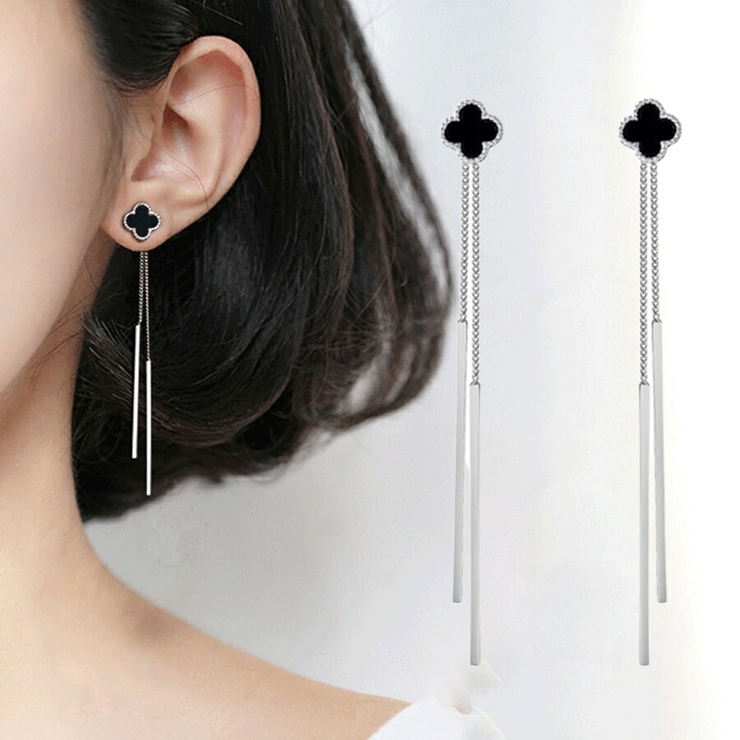 2wayロングチェーンバーピアス パーティー 二次会[品番