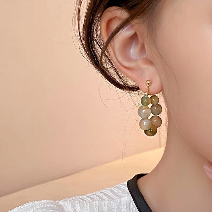 オリエンタルフープピアス キャッチレス 女子会 | SLENDER | 詳細画像2 