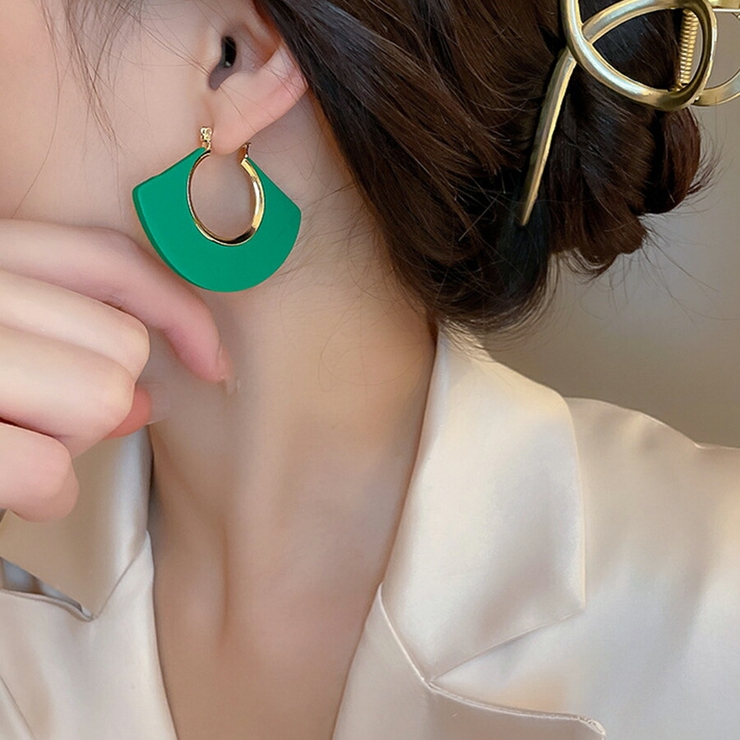 Amazon | Fuushspoy (6個セット)ピアス フープピアス サージカル