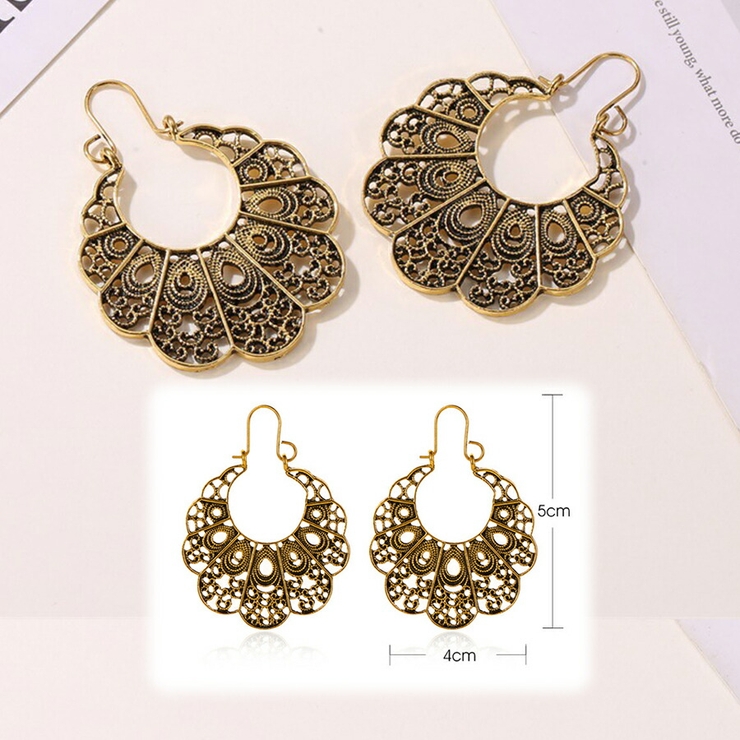 デザインフープピアス 存在感抜群 クリスマス | SLENDER | 詳細画像4 