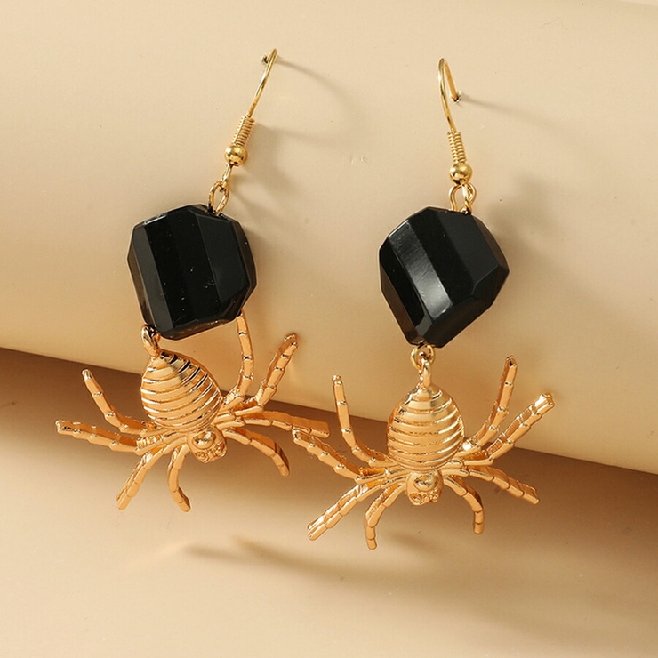 スパイダーピアス 蜘蛛 存在感抜群[品番：XL000002795]｜SLENDER