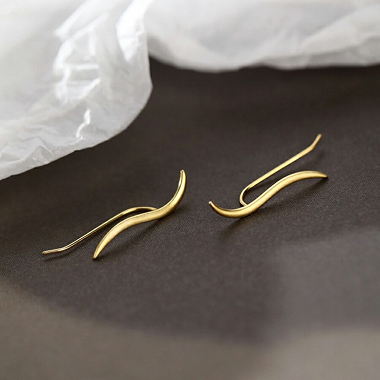 ウエーブラインピアス シンプル 女子会 | SLENDER | 詳細画像3 