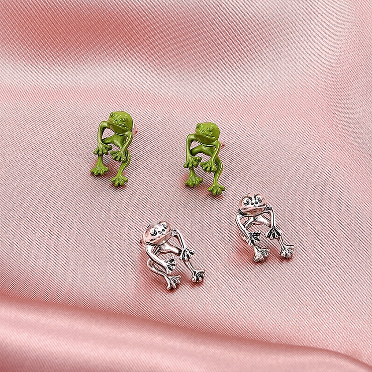 季節のおすすめ商品 3Dカエルピアス 梅雨[品番：XL000002984]｜SLENDER 蛙 ピアス