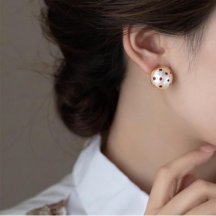 ドットデザインピアス 選べる3サイズ ポストS925 | SLENDER | 詳細画像2 