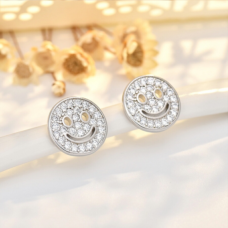 シルバー | スマイルピアス キラキラ かわいい | SLENDER