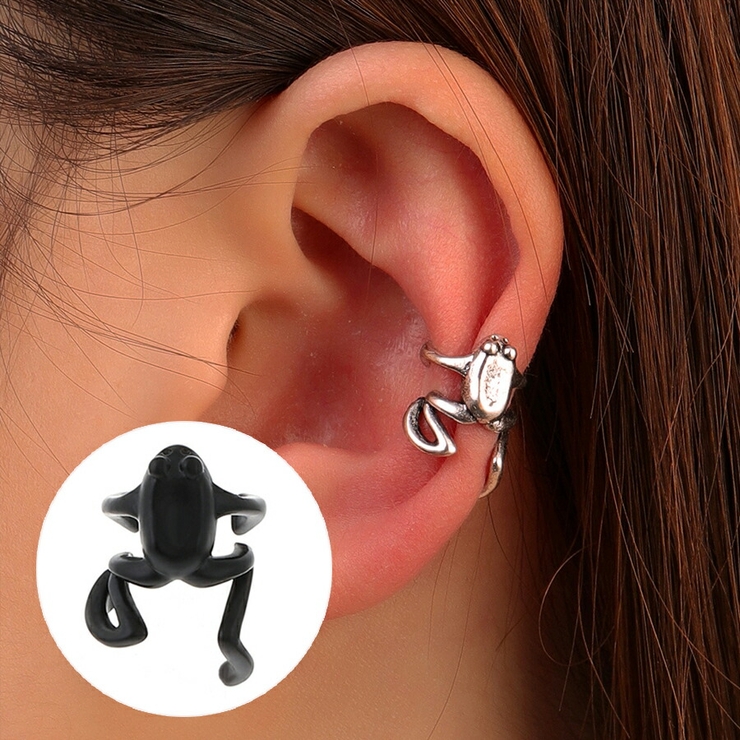 カエルモチーフイヤーカフ レディース メンズ | SLENDER | 詳細画像1