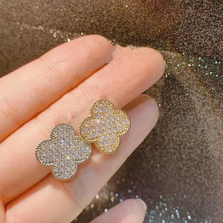 クローバーデザインリング オープンリング レディース | SLENDER | 詳細画像5 