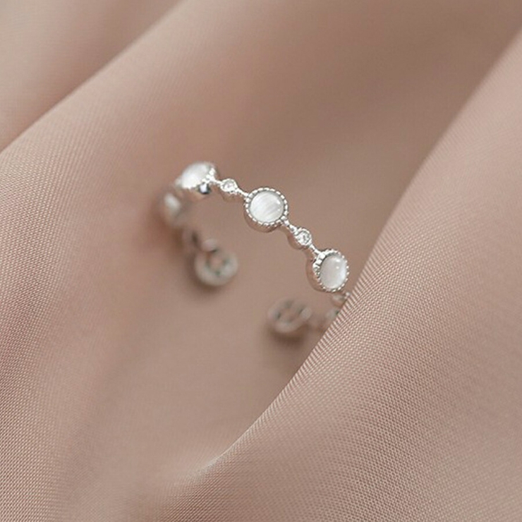 デザインオープンリング シルバー レディース | SLENDER | 詳細画像5 