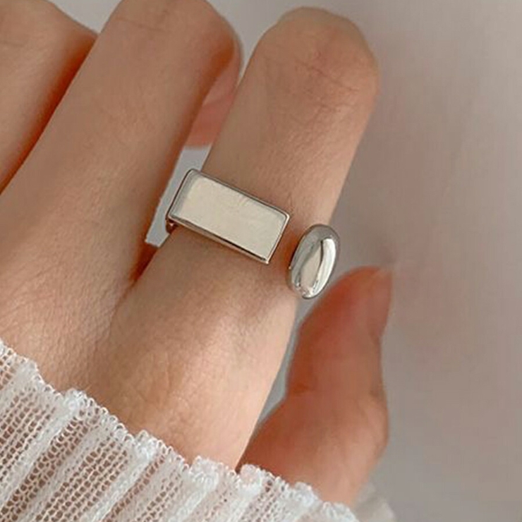 シルバー | デザインオープンリング シルバー ゴールド | SLENDER