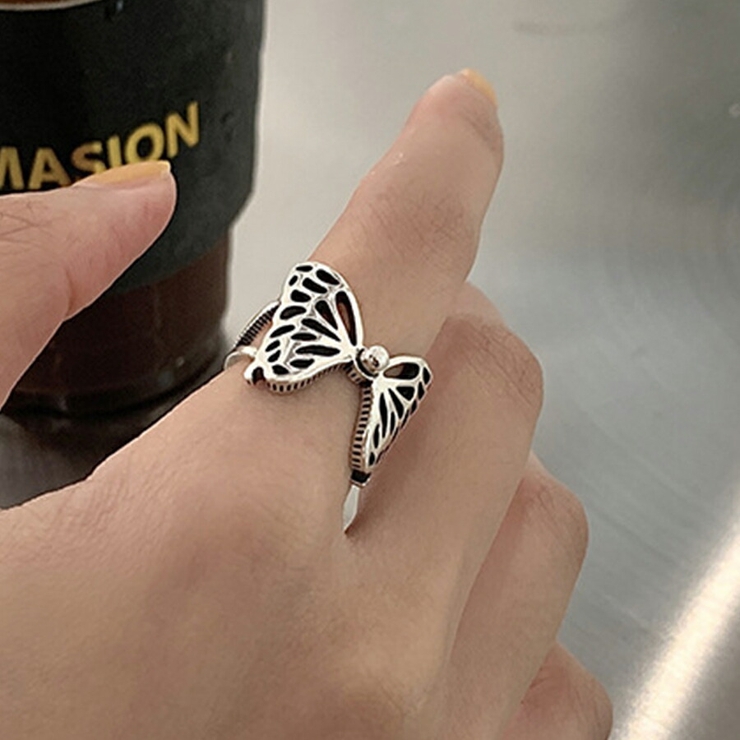 薔薇 リング r0847 シルバーアクセサリー メンズ バラ