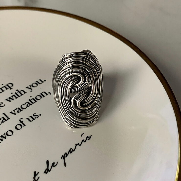 デザインオープンリング 存在感抜群 個性的 | SLENDER | 詳細画像1