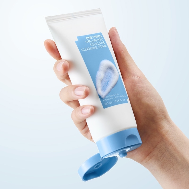 【公式】ヒアルロニックスクワランクレンジングフォーム120ml しっとり アルカリ性 洗顔 ヒアルロン酸 水分 保湿 もっちり 毛穴ケア 韓国コスメ 韓国 | ONETHING | 詳細画像4 