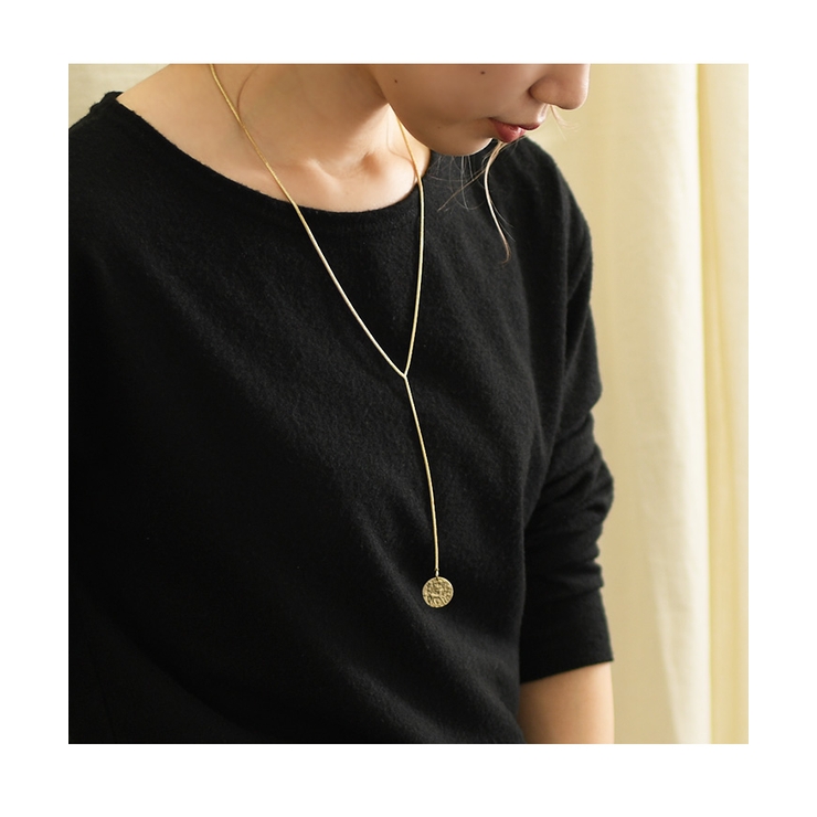スネークチェーンコインモチーフy字ロングネックレス レディース ジュエリー 品番 Jokw Real Style リアルスタイル の レディースファッション通販 Shoplist ショップリスト