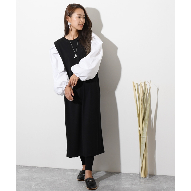 シルバーアルファベットウッドモチーフネックレス レディース アクセサリー | REAL STYLE | 詳細画像9 