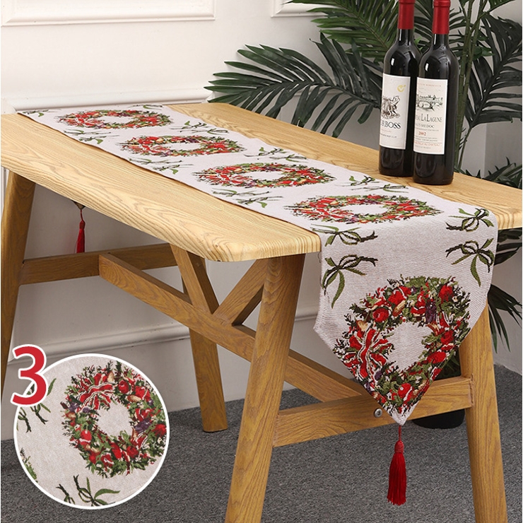テーブルランナー クリスマス 北欧[品番：JOKW0013262]｜REAL STYLE