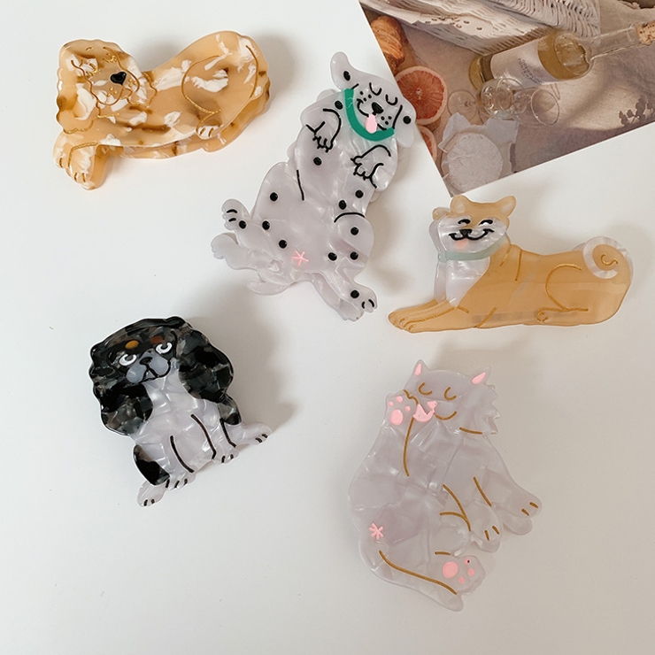 ヘアクリップ レディース ダルメシアン[品番：JOKW0012210]｜REAL