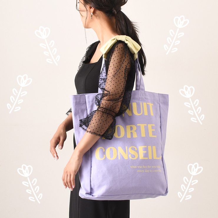 ショルダーパッド バッグ リボン[品番：JOKW0014461]｜REAL
