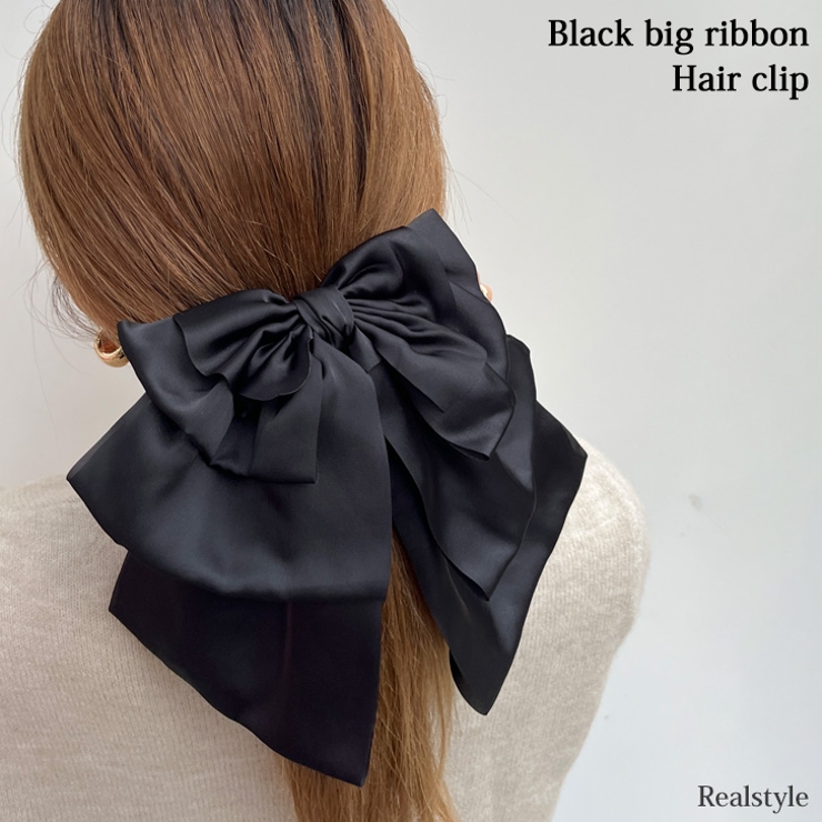 【大きめリボンが可愛い☆】HERMES ヘアクリップ Karma Twill Big ribbon hairpin 【Taupe】 大きめ リボン ヘアピン ヘア