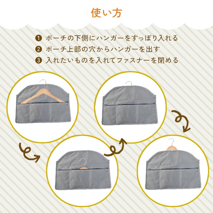 隠し金庫 ハンガー ポケット[品番：JOKW0016665]｜REAL STYLE