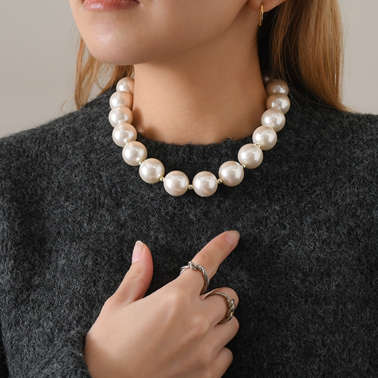 ネックレス レディース フェイクパール | REAL STYLE | 詳細画像6 