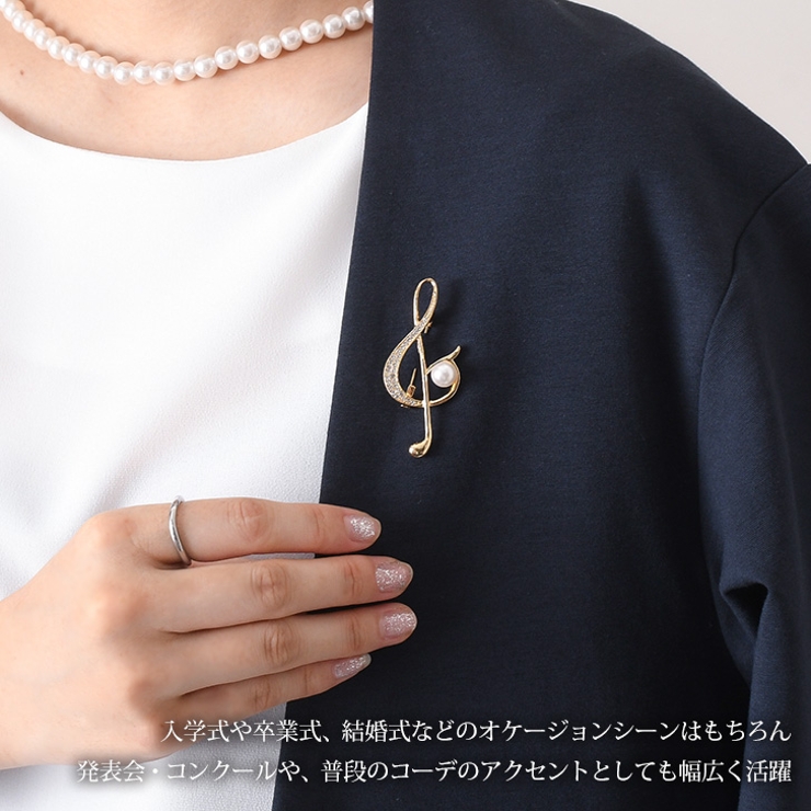 ブローチ ピン パール | REAL STYLE | 詳細画像5 