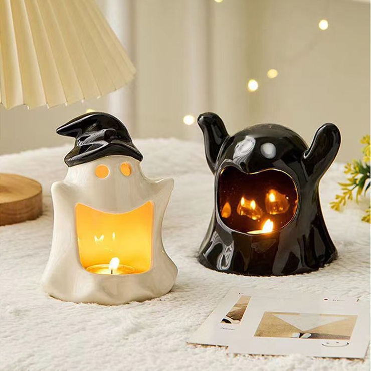 キャンドルホルダー ハロウィン おばけ[品番：JOKW0016143]｜REAL