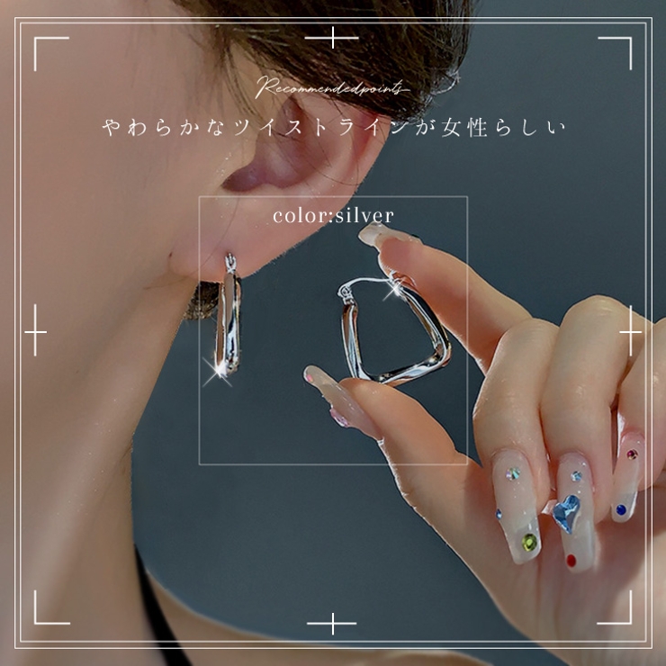 ピアス レディース フープ | REAL STYLE | 詳細画像4 