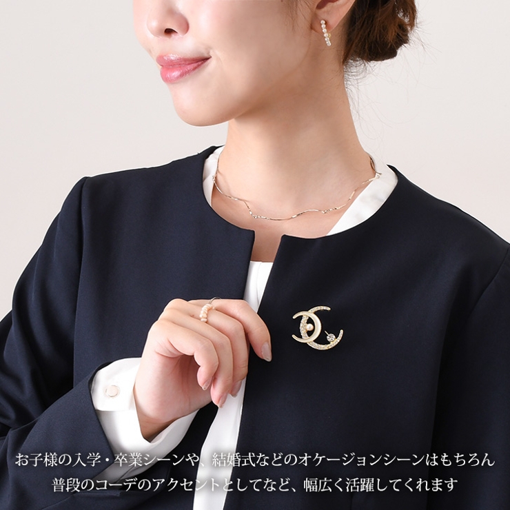 ブローチ ピン パール | REAL STYLE | 詳細画像5 