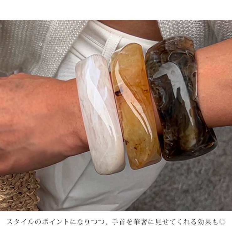 バングル ブレスレット レディース[品番：JOKW0017175]｜REAL